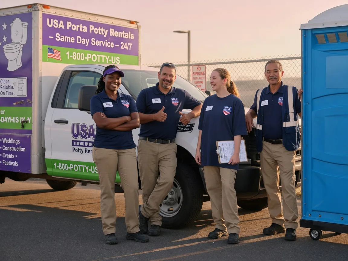 Porta Potty Rental company in Meadow Creek, WV